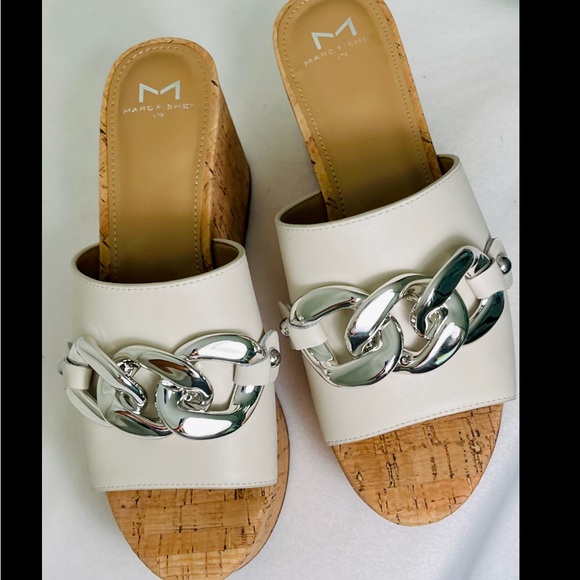 Marc Fisher LTD Vaneda Platform Slide Sandals - Picture 14 of 15